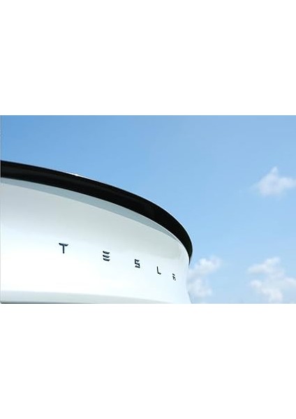 Tesla Model Y ile Uyumlu Bagaj Yazısı (Tesla) Siyah fiyatları