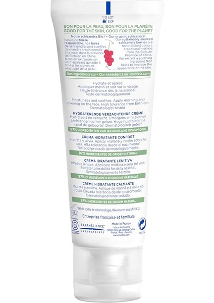 Mustela Çok Hassas Ciltler Için Rahatlatıcı Yüz Kremi 40 ml 1 Paket fiyatları