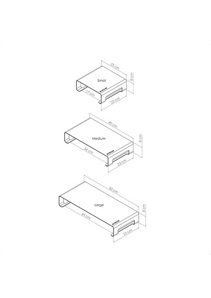 Riser Masaüstü Monitör Standı - Monitör Yükseltici (Gold, Medium) indirimleri