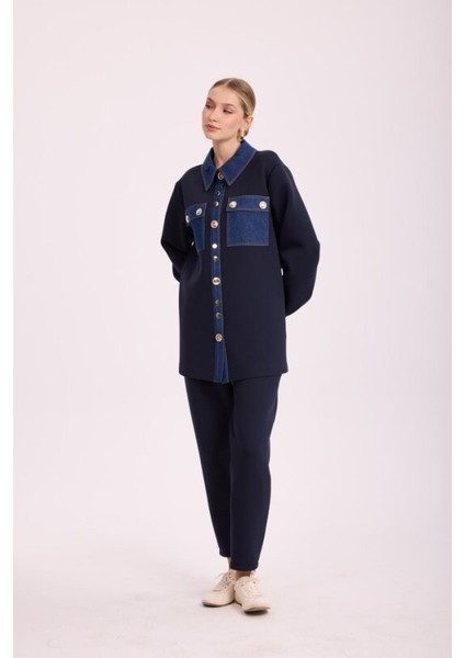 5053 Olvera Denim Garni Takım