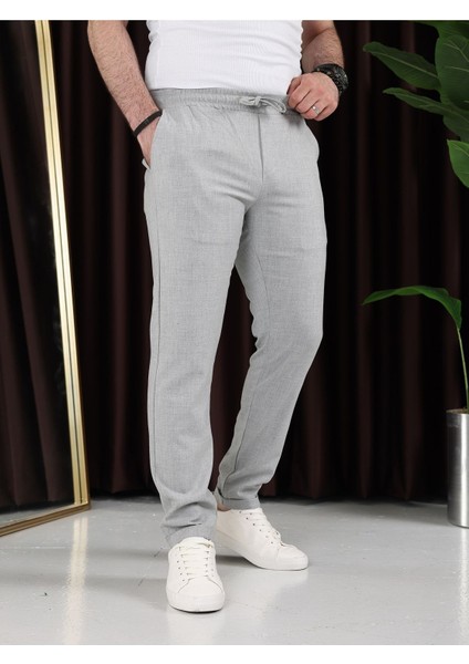 Duble Paça Likralı Jogger Pantolon
