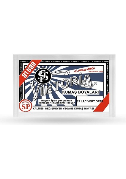 Lacivert Orta Toz Kumaş