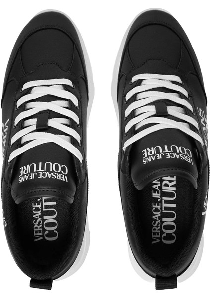 Erkek Fondo Speedtrack Dis. Sc1 Büyük Yazı Logolu Kalın Tabanlı Sneaker - Siyah indirimleri