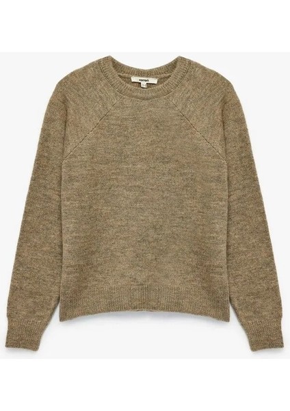 Bisiklet Yaka Basic Kadın Triko Kazak 6WAK90022HT