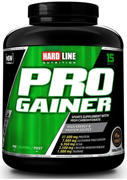 Hardline Pro Gainer Karbonhidrat Tozu - Çikolata - 3Kg-5Kg