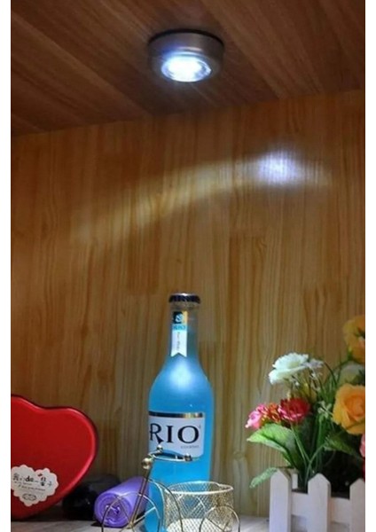 Çadır Lambası Dokunmatik Pilli LED Işık 1 Adet Kamp Çadır Dolap Raf Kitaplık Aydınlarma Dekor Lamba modelleri