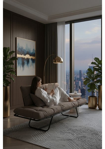 Katlanır Yataklı Ikili Kanepe | Mekanizmalı Çekyat Koltuk | Açılır Kollar & Fonksiyonel | New York Tasarım