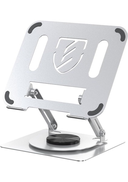 Çelik Ergonomik Bilgisayar Yükseltici Her Açıda Ayarlanabilir Tüm Boyutlarda Uyumlu Bilgisayar (EH257 - Gri)