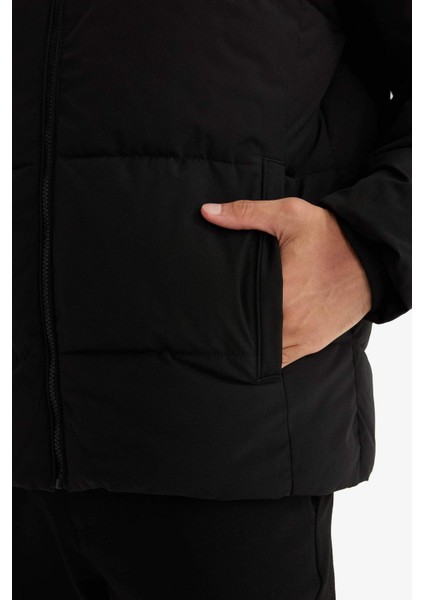 Su İtici Regular Fit Dik Yaka Fermuarlı Cepli Mont E9991AX25WN indirimleri