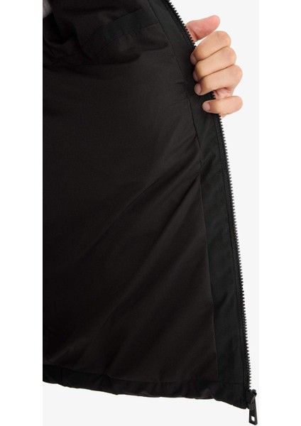 Su İtici Regular Fit Dik Yaka Fermuarlı Cepli Mont E9991AX25WN