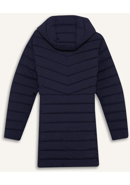 Fit Su İtici Regular Fit Kapüşonlu Şişme Parka Mont C6035AX25WN