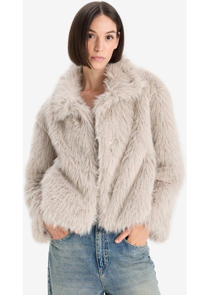 Regular Fit Suni Kürk F6415AX25WN modelleri