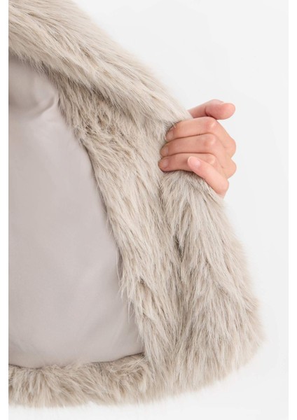 Regular Fit Suni Kürk F6415AX25WN