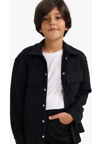 Erkek Çocuk Polo Yaka Ceket G3750A825AU