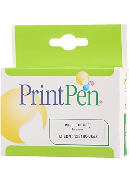 Epson T1291XL Siyah Yüksek Kapasite (18ML.) Muadil Mürekkep Kartuşu modelleri