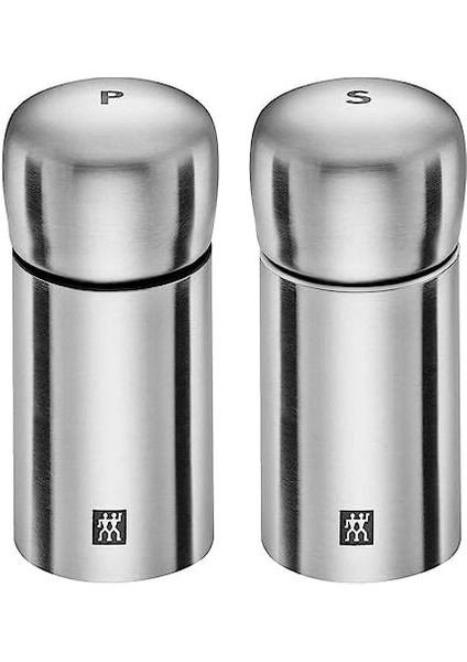 Tuz-Karabiber Değirmen Seti, Paslanmaz Çelik, Gümüş Rengi, 100 ml modelleri
