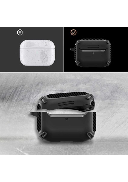 Pro/pro 2 ve 3.nesil Uyumlu Kulaklık Kılıfı - Dayanıklı Fundamental Toz ve Kirden Koruyan Kılıf (Siyah, Pro 2.nesil) fiyatları