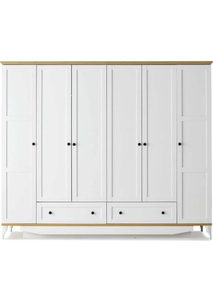 Maestro 6 Kapaklı Çekmeceli Gardırop