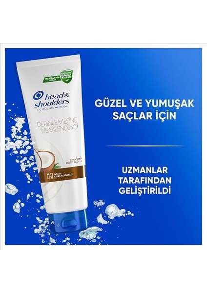 Head & Shoulders Derin Nemlendirici Kepek Hindistan Cevizi Yağlı Günlük Kullanım 275ML Saç Kremi