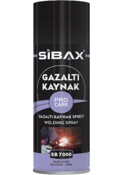 SB7000 Gazaltı Kaynak Spreyi Silikonsuz 400 ml