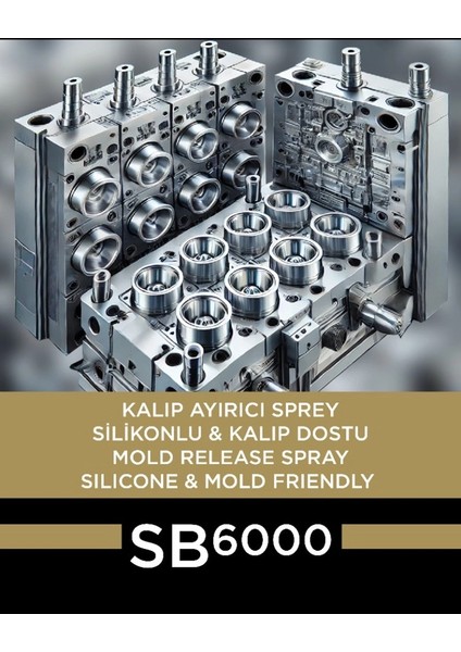 SB6000 Kalıp Ayırıcı Sprey Silikonlu 400 ml fiyatları
