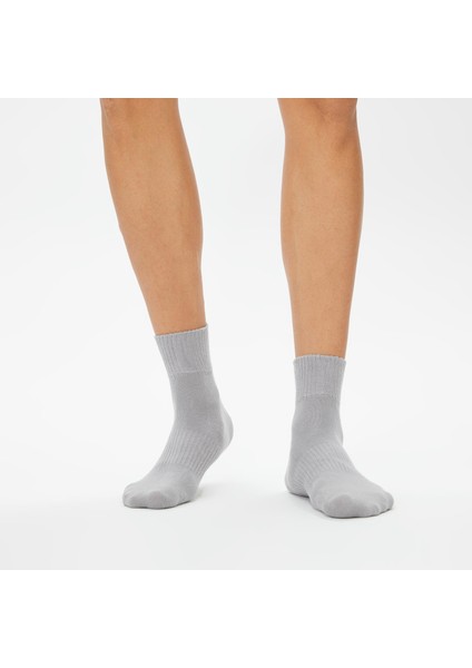 Unıted4 Core Unisex Gri 3'lü Çorap fırsatları