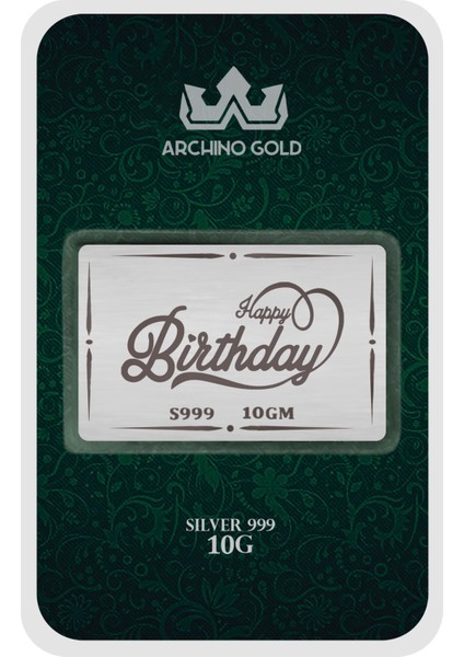 Neşenin ve Sevginin Simgesi Olan Iyi Ki Doğdun Temalı Hediyelik 10 Gram 999 Ayar Gümüş KÜLÇESI-726 fiyatları