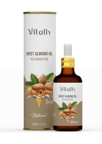 Vitally Tatlı Badem Yağı 50 ml (Soğuk Sıkım) fiyatları