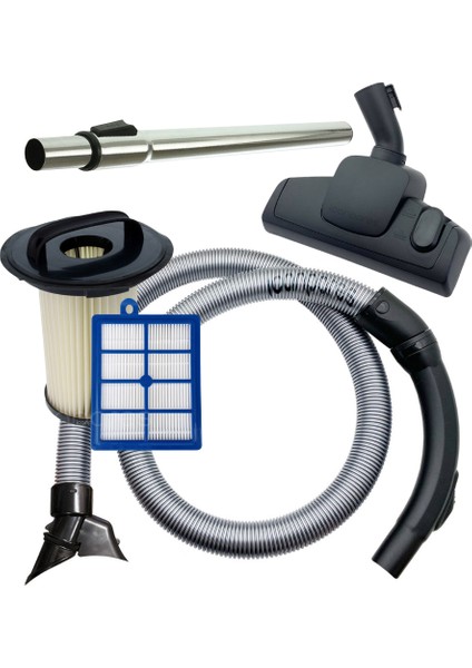 Philips Uyumlu FC9222, FC9225, FC9226, FC9232, FC9236 Marathon Süpürge Hortum ve Filtre Seti