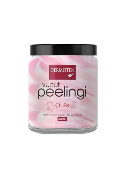 Dermoten Body Scrub Çilekli Vücut Peelingi 250 ml