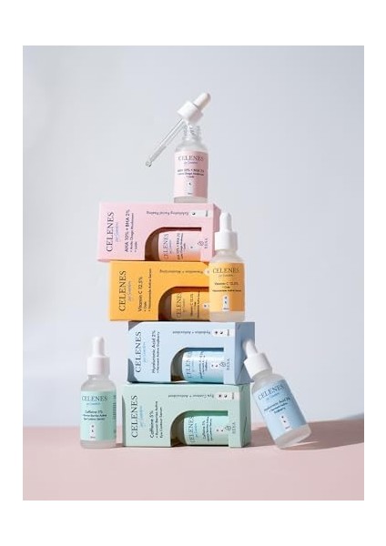 Celenes Caffeine 5% + Rowan Berries Active Eye Contour Göz Serumu modelleri