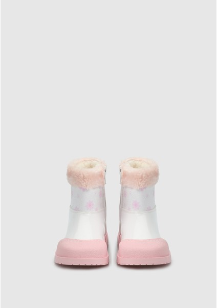 Beyaz-Pudra Kız Çocuk Bot modelleri