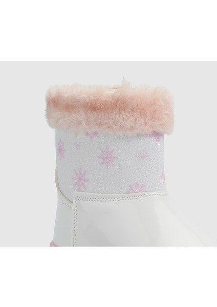 Beyaz-Pudra Kız Çocuk Bot indirimleri