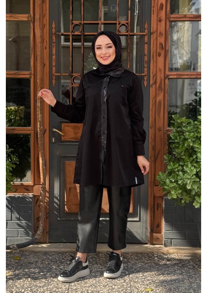 Gömlek 56MK2111 Siyah