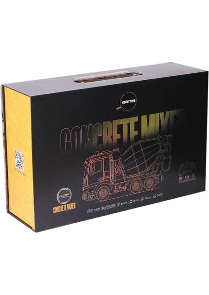 HJ8001-1 Metal Kumandalı Iş Makinesi -Gepettoys