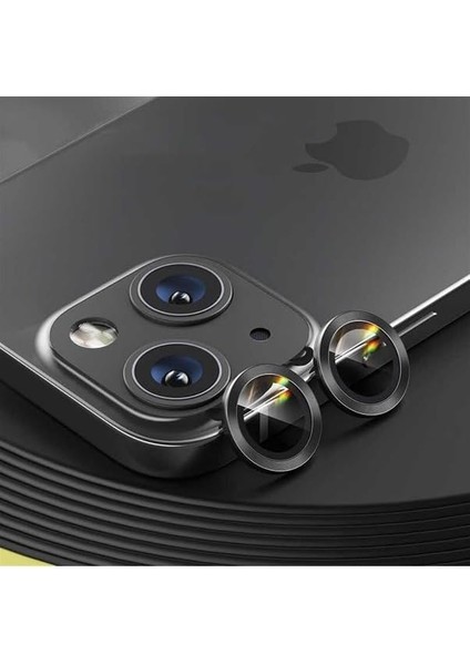 Heartz 11/12/12MINI Ile Uyumlu Kamera Lens Koruyucu Çelik Halka Hd 9d Kırılmaz Cam Renk:siyah Çerçeveli fiyatları