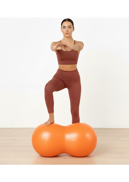 Fıstık Şeklinde Pilates Topu (Pompasız) fiyatları