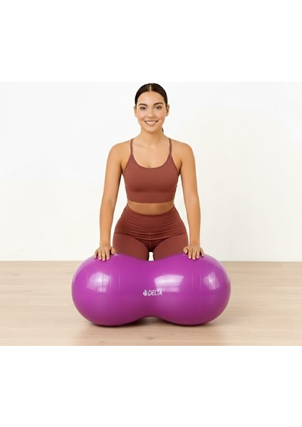 Fıstık Şeklinde Pilates Topu (Pompasız) fırsatları