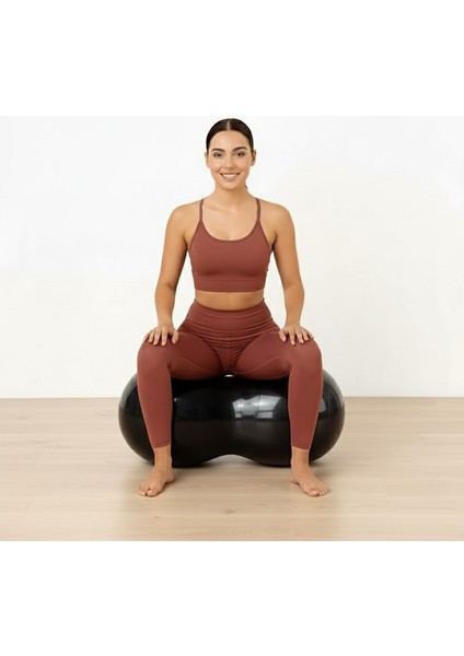 Fıstık Şeklinde Pilates Topu (Pompasız) indirimleri