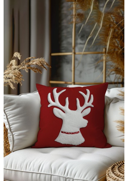 2’li Nakış Punch Yılbaşı Desenli, Çift Taraf Dijital Baskı, Yastık Kılıfı, Kırlent Kılıfı, Fermuarlı fiyatları