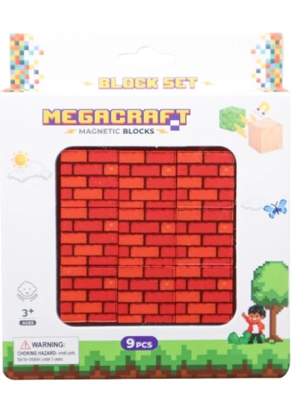 Megacraft 9 Parça Tuğla Blok fiyatları