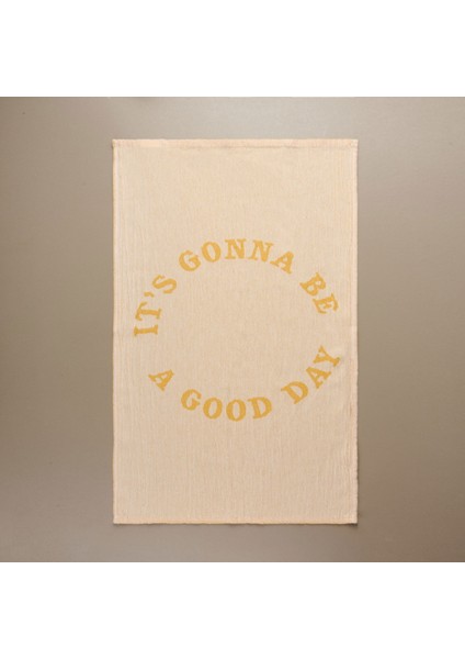 Soft Good Day Kurulama Bezi - Sarı - 40X60 cm