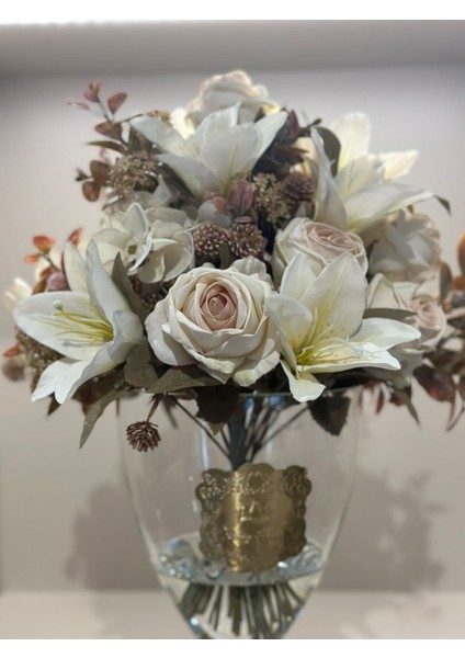 Yapay Güllü Lüx Vazo No:12 fiyatları