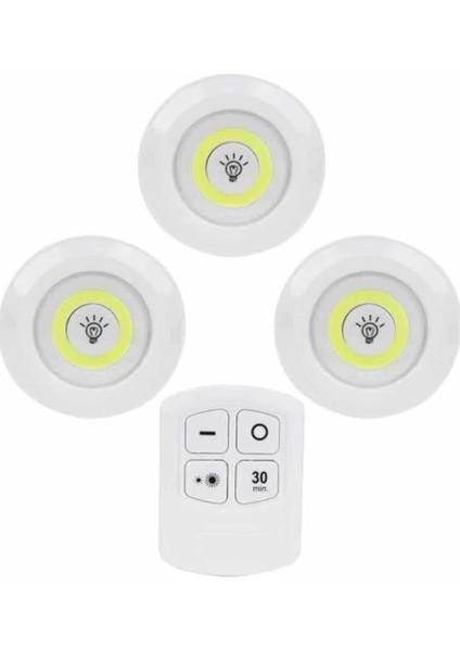 Kablosuz Pilli Işıldak Masa Lambası Mutfak Tezgah Altı Banyo Dolabı Dolap Içi fiyatları