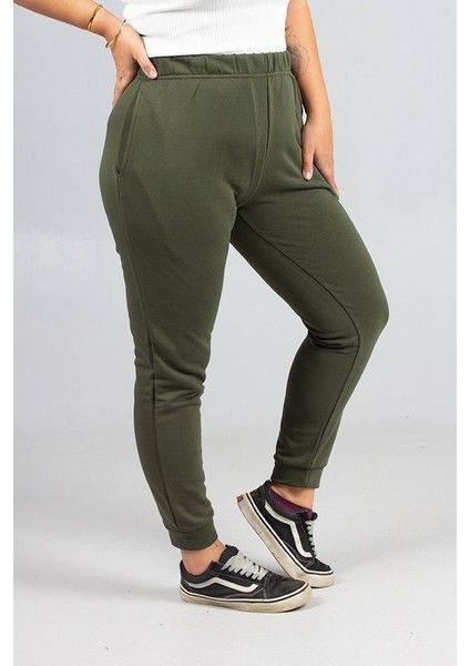 3 Iplik Penye Eşofman Altı Büyük Beden | Şardonsuz Rahat Kesim indirimleri