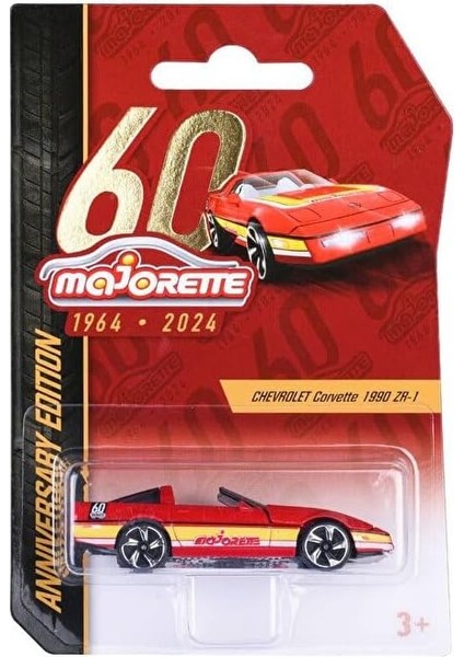 279D-1 Chevrolet Corvette 1990 Zr-1 Kırmızı