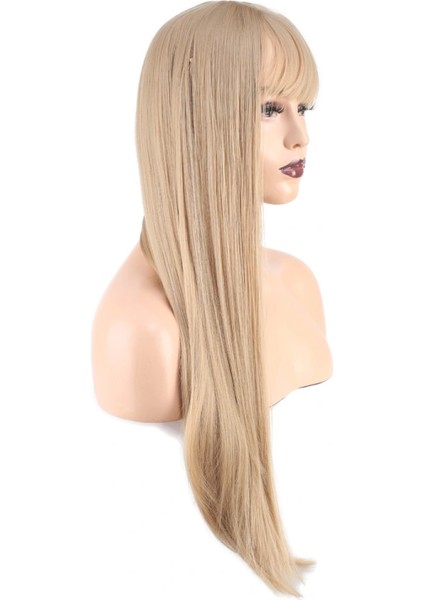 Düz Perçemli Uzun Fiber Sentetik Peruk - Balköpüğü modelleri