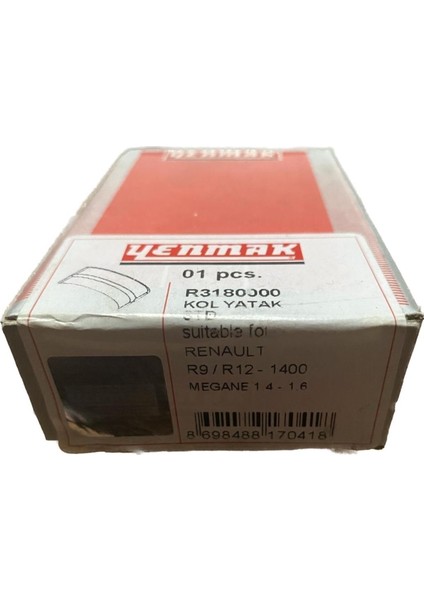 Renault 12 /9 1.4cc Megane 1.4 1.6 Kol Yatak Takım Uyumlu