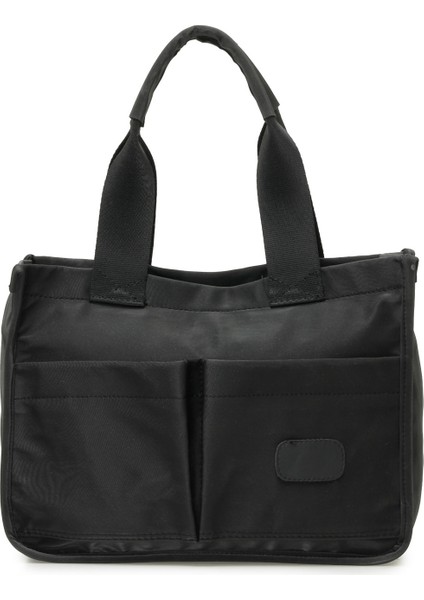 Stn Prm Tote Kl 5pr Siyah Kadın Kol Çantası