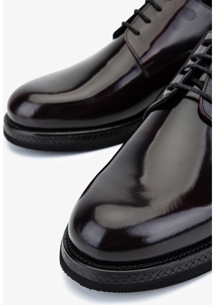 Erkek Hakiki Deri Bordo Klasik Ayakkabı 987 199 Erk Ayk Y25 Bordo Acma modelleri